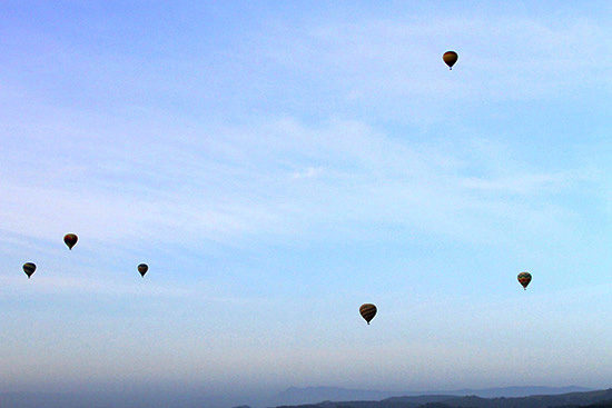 Sunrise Hot Air Balloon Ride Napa Valley California