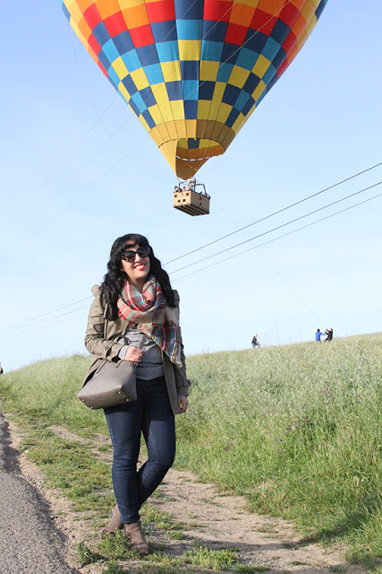 Hot Air Balloon Ride and Brunch Outfit | Will Bake for Shoes