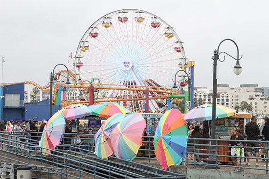 Santa Monica Pier Pacific Park Ferris Wheel | Will Bake for Shoes